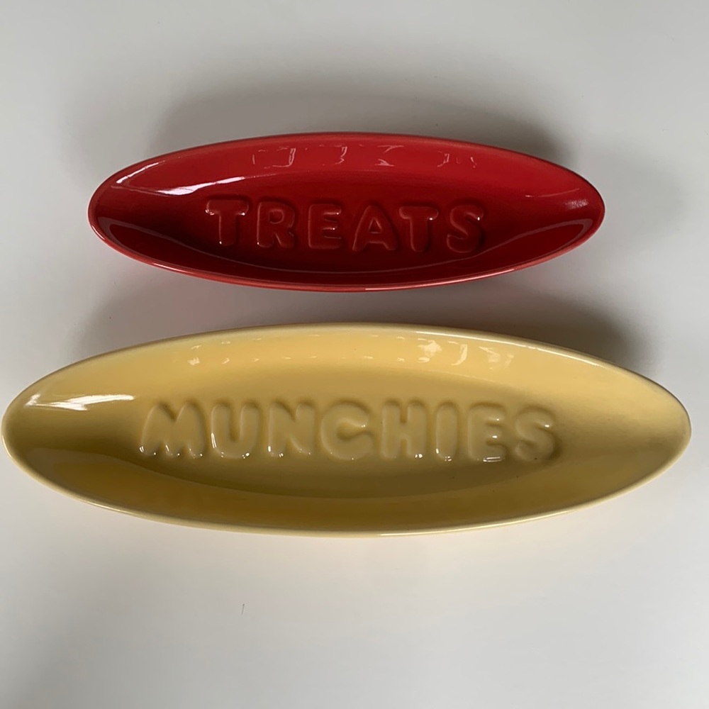 MCM “Munchies, Treats” Serving Dish